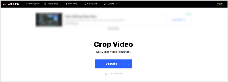 123Apps Online-Video-Cropper