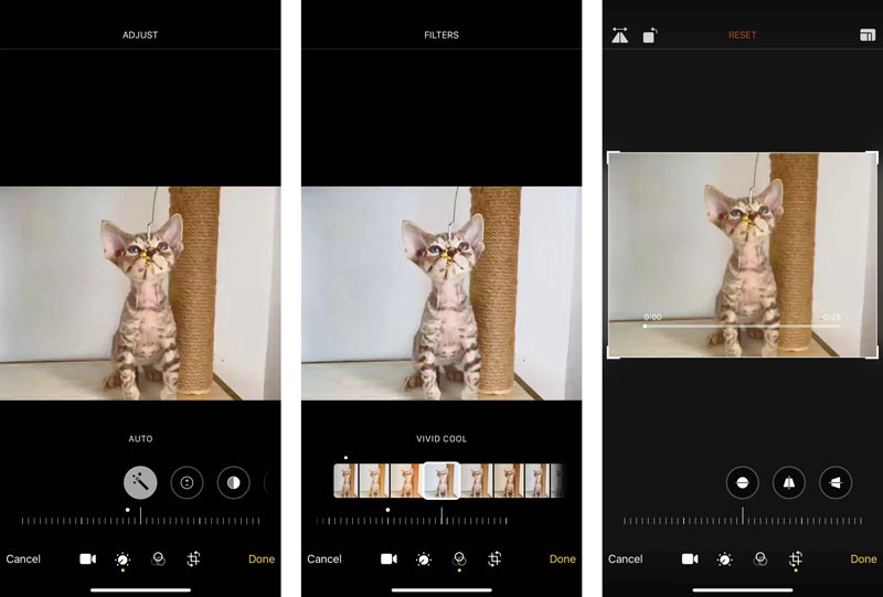 Edite um vídeo no iPhone com o iOS Video Editor