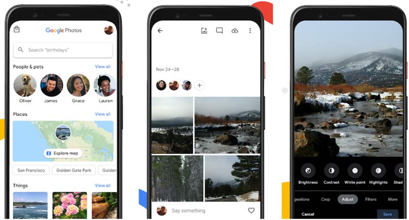 Application Google Photos