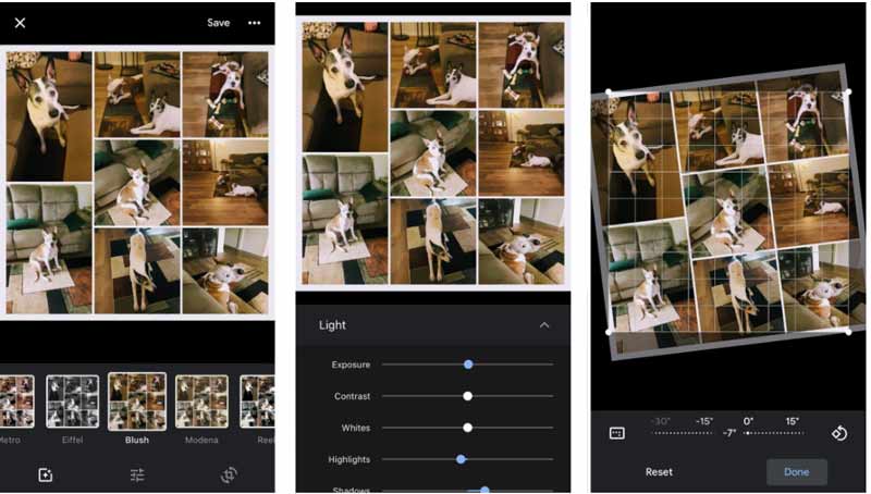 Crea un collage video su Google Foto