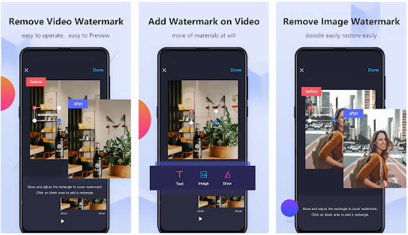 Eliminar la marca de agua de TikTok en un teléfono Android