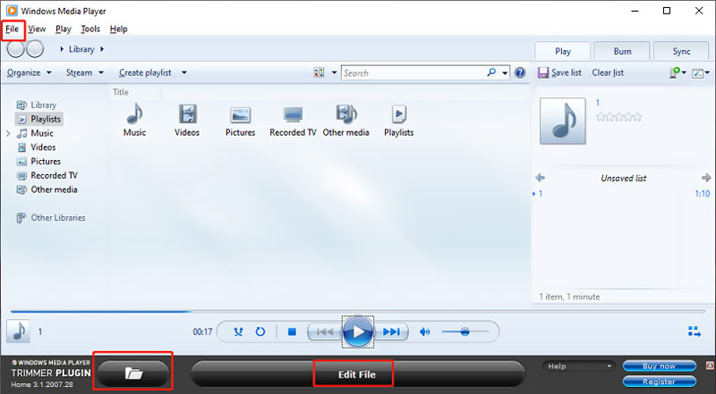 Обрезание файла. Обрезать аудио. Как обрезать файл мп3. Windows Media Player Windows 7 конец видео.