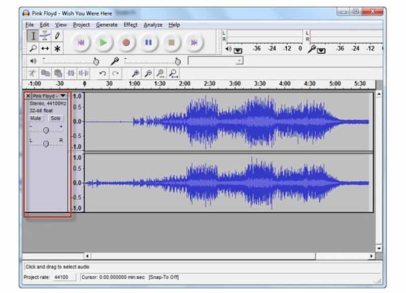 Edit Volume Audacity