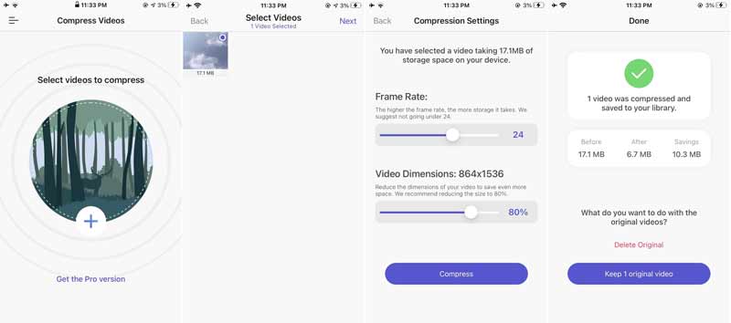 Compress Videos App