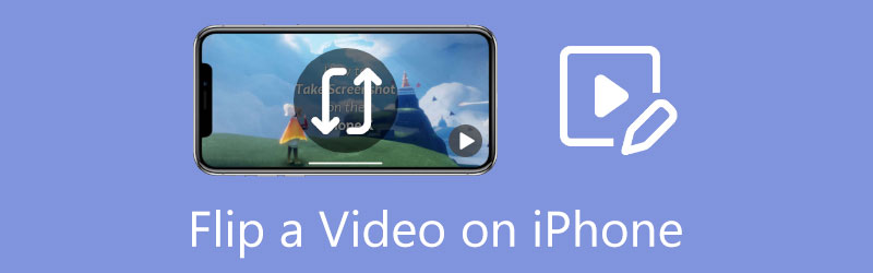 Vänd en video på iPhone