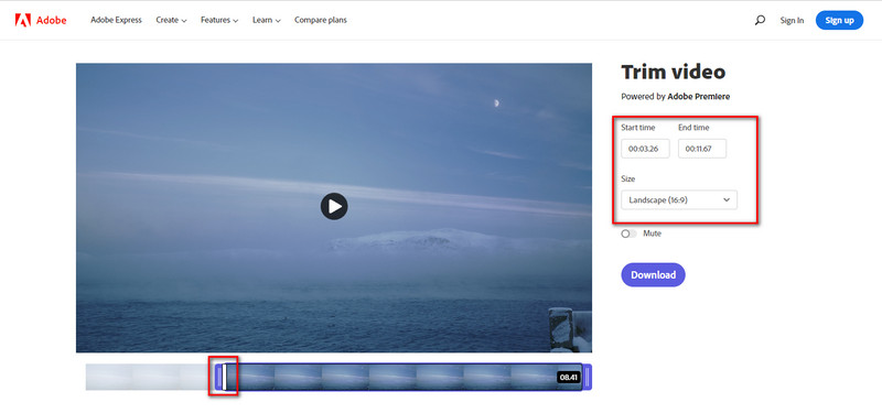 Cut Video Length Online Adobe Express