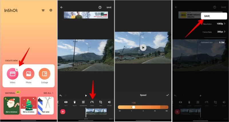 How to Make Video 2x Faster on Inshot Android