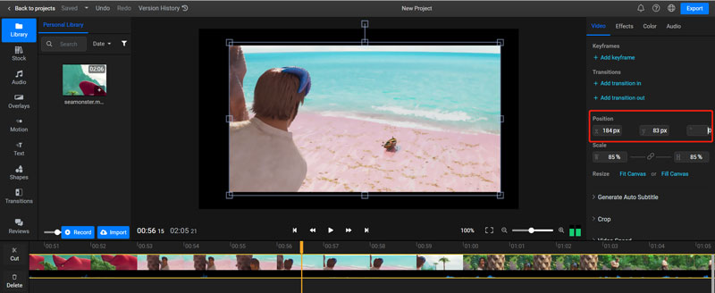 Rotate Your GIFs with Ease: Flixier Online Video Editor