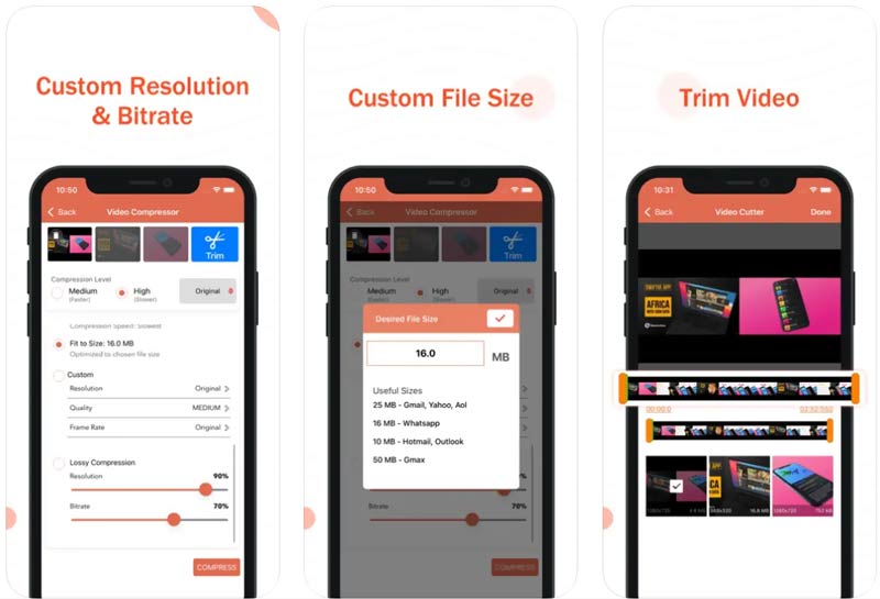 Video Compressor Converter App for iPhone