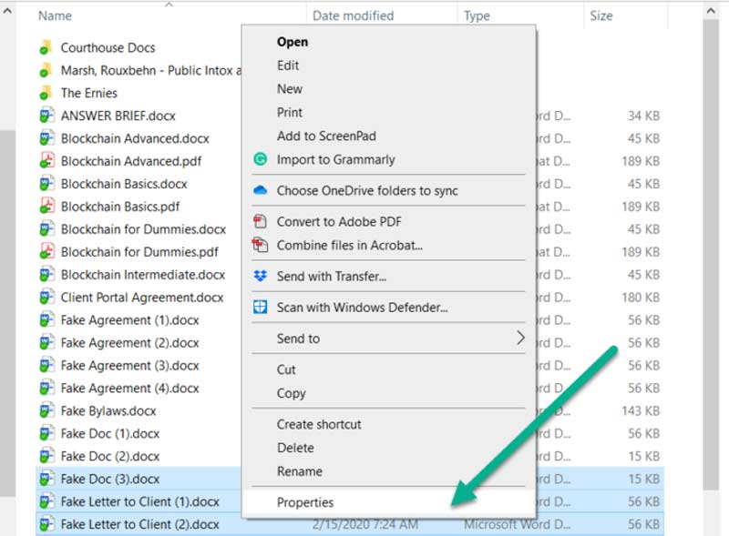 File Explorer Properties Metadata Editor