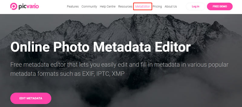 MetaEditor 온라인 사진 메타데이터 편집기