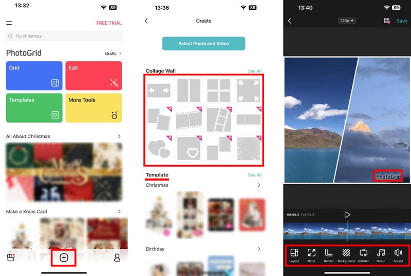 how-to-make-a-video-collage-on-iphone-and-android-phone