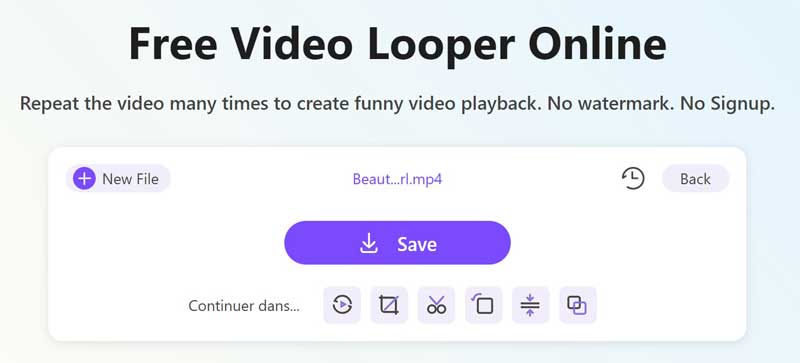 How to loop a video - Animaker