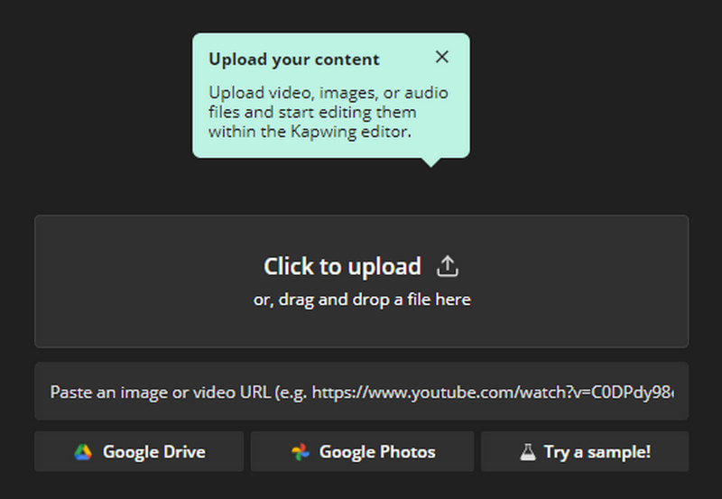 Upload Image or Video