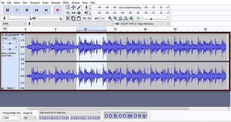 Cut Audio Audacity