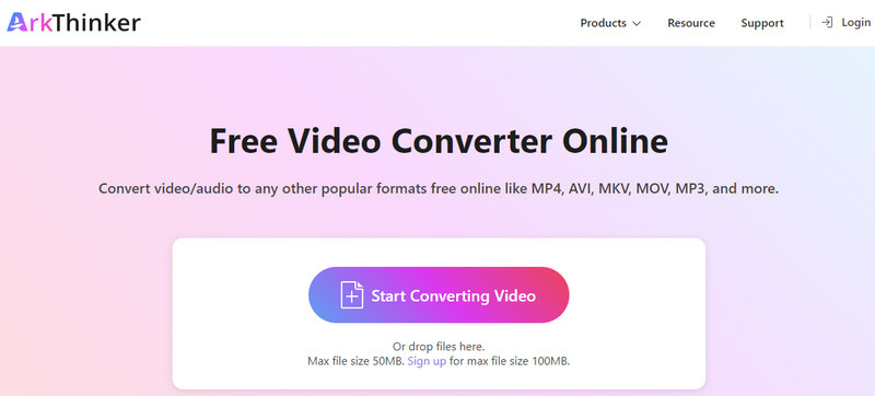 Convertisseur vidéo gratuit en ligne WebM en GIF