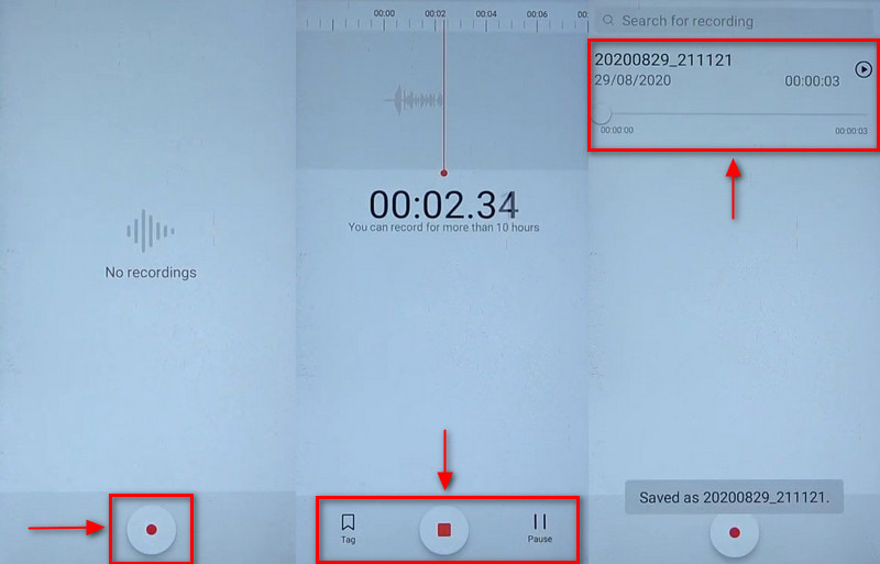 Huawei Audio Record