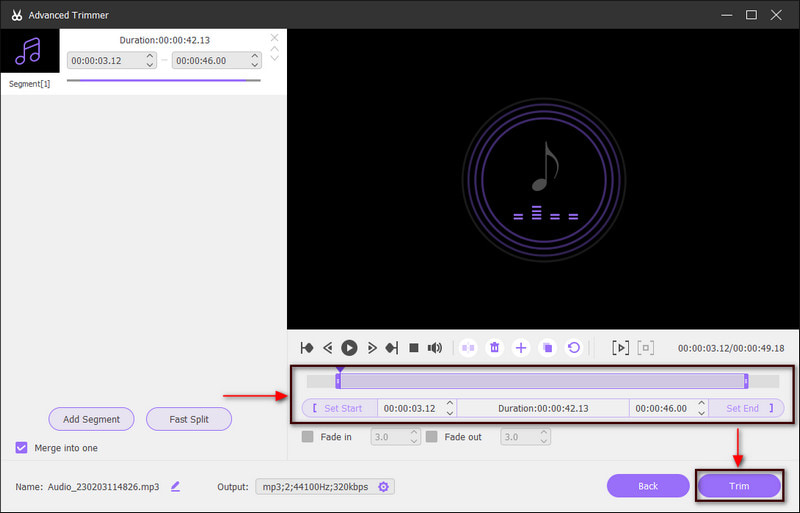 Trim Your Recorded Audio