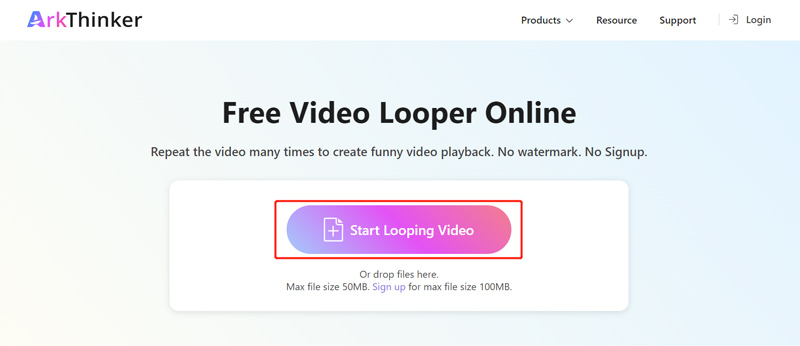 Zdarma Video Looper Online Arkthinker Repeater