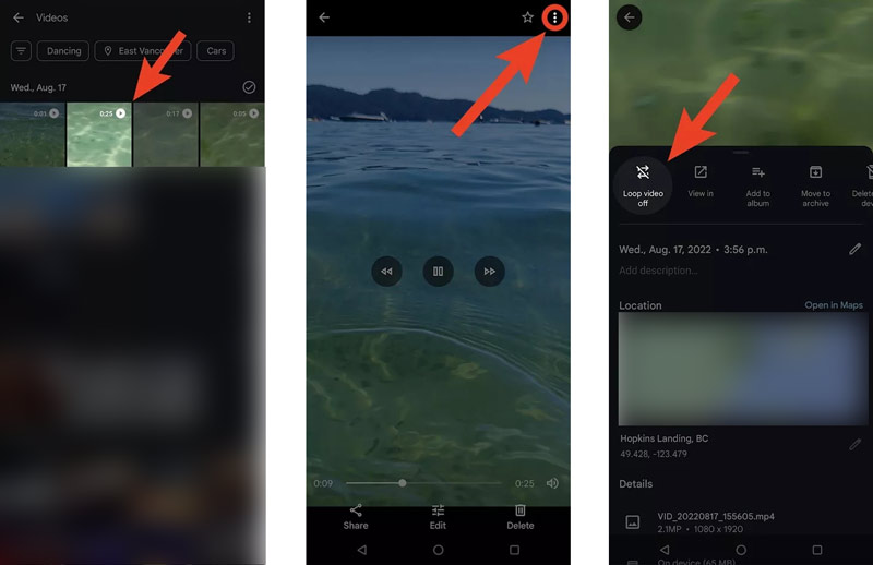 How To Loop  Videos on Mobile - iPhone & Android 