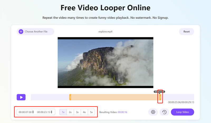 Repeat  videos! Loop  Videos! Repeat full or partial   videos using  Loop