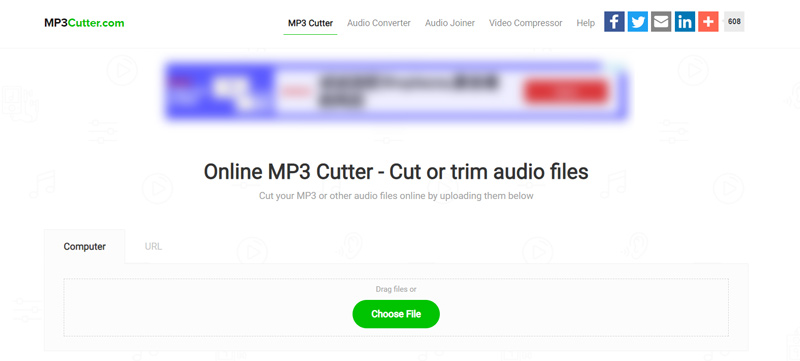 Coupeur MP3 en ligne MP3Cutter.com