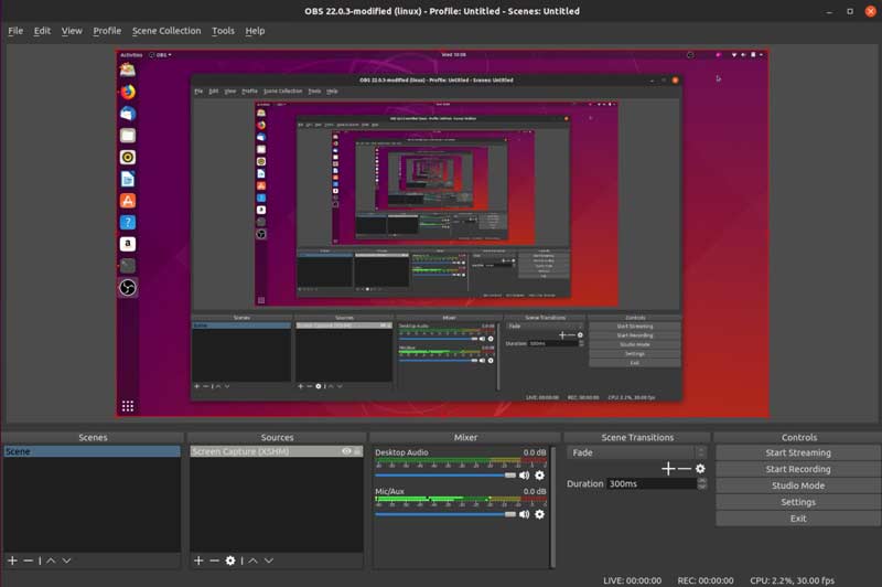 OBS Studio on Ubuntu