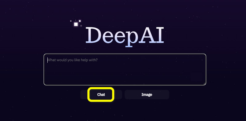 Chat con clic su intelligenza artificiale profonda