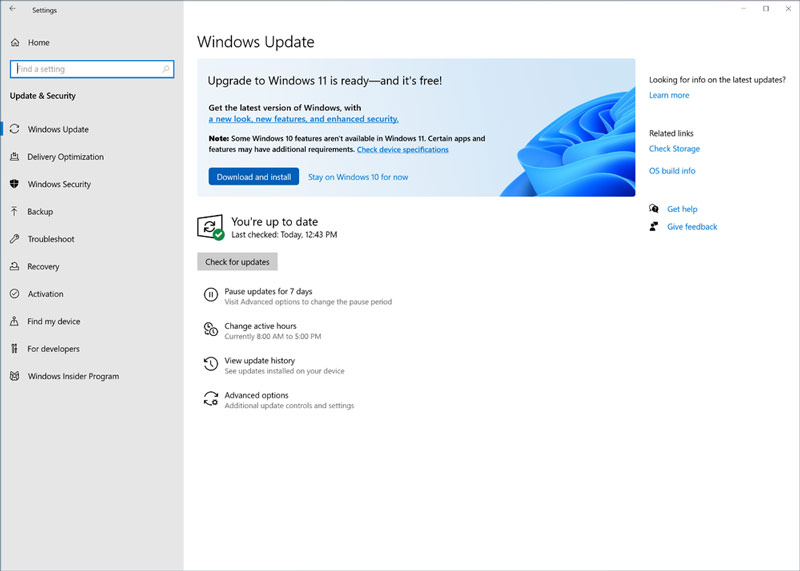 Update Windows