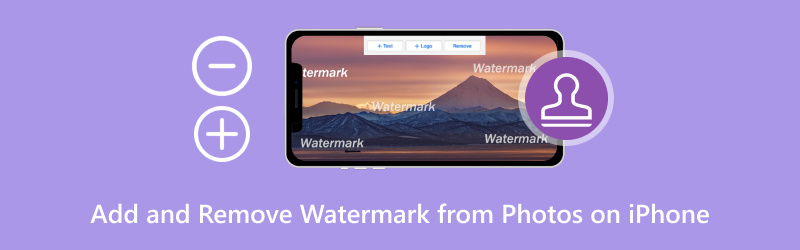 Adicionar e remover fotos com marca d’água no iPhone