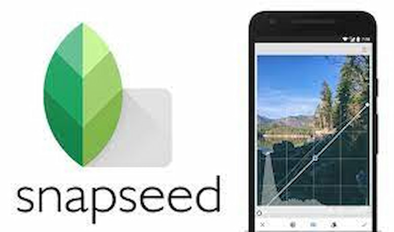 Aplicación Snapseed Eliminar marca de agua