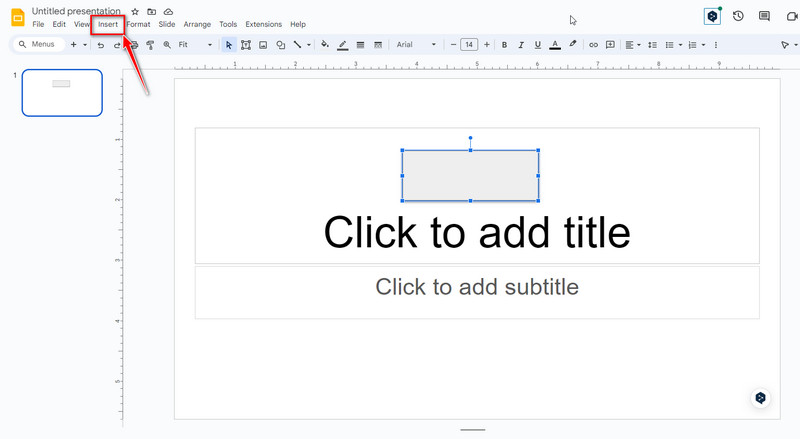 Add a Shape to Google Slides