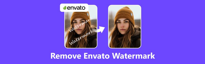 Eliminar la marca de agua de Envato