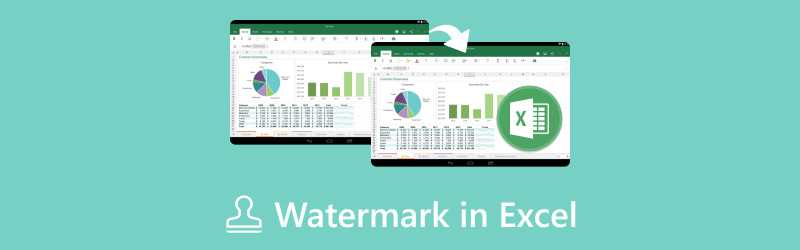 Watermerk in Excel