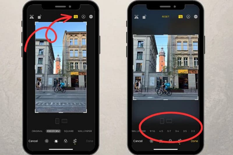 iPhone Crop Photos App Távolítsa el a Faceapp vízjelet