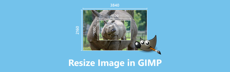 Redimensionner l'image dans GIMP