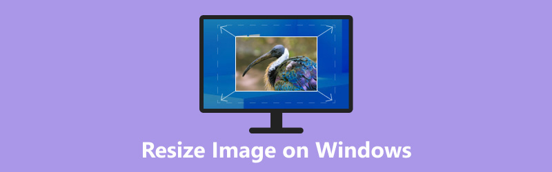 Ridimensiona l'immagine su Windows