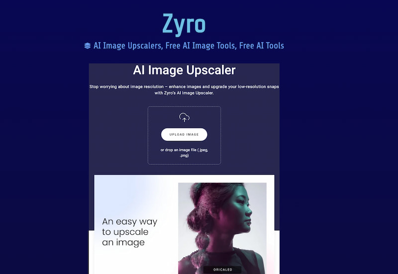 Zyro Photo Enhancer