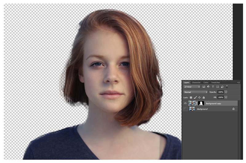 Fotohintergrund in Photoshop löschen