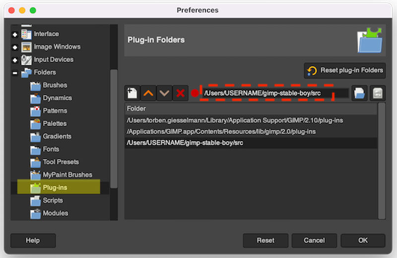 تنزيل Stable Bog Plugin في Gimp