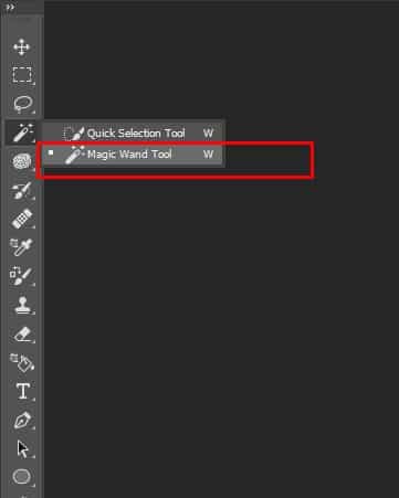 Photoshop Select Magic Wand Tool