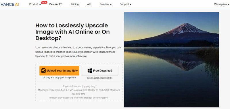 Vanceai Image Upscaler