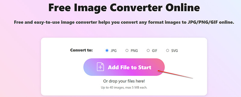 Add Convert BMP Online