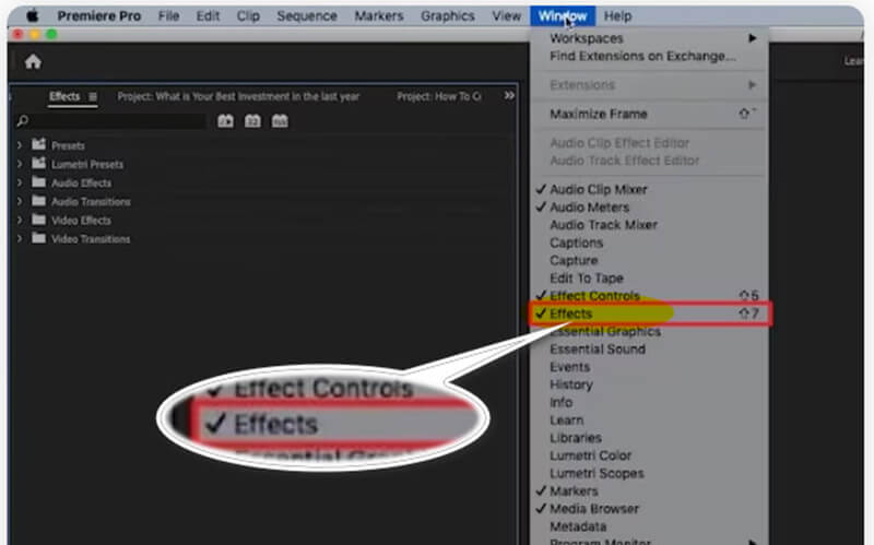 Adobe Premiere Etkisi