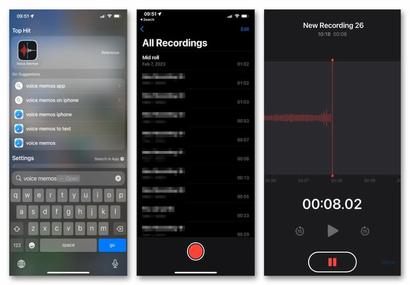 Grabar MP3 en iPhone con notas de voz