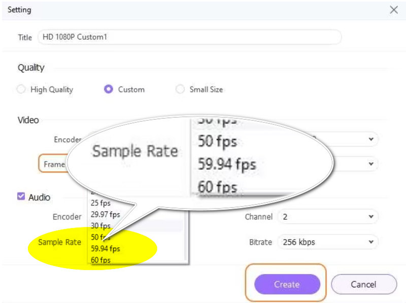 Convertidor de vídeo Wondershare 60FPS