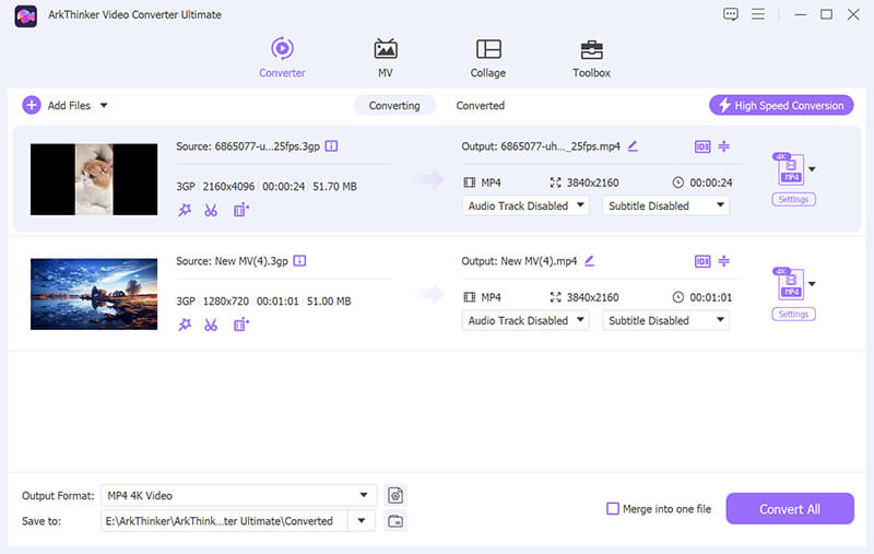 Arkthinker 3GP Converter