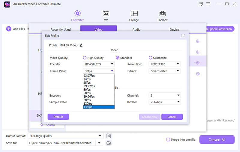 Arkthinker FPS Converter