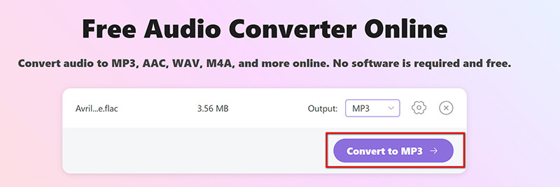 Convert Flac to MP3 Online