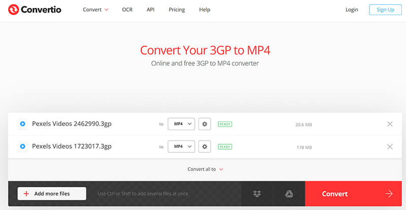 Convertio 3GP Converter